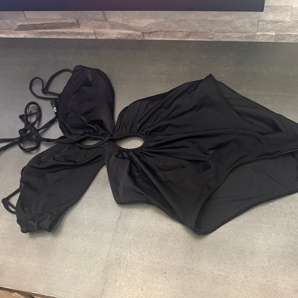 Johanna Ortiz Black Reef One-Piece